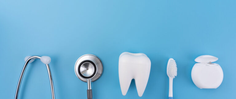 Zahnmedizinisches Gesundheits-Konzept